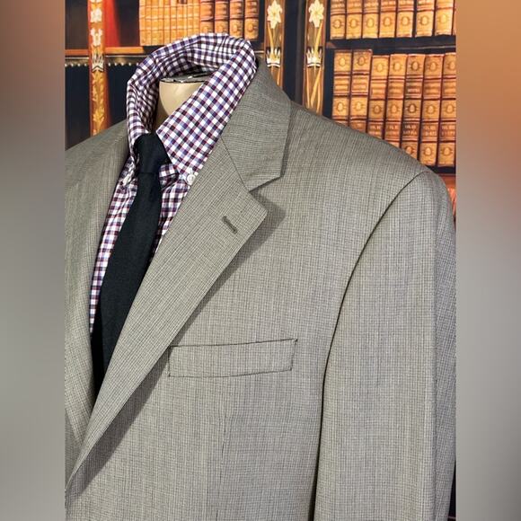 Chaps Ralph Lauren mens 2 piece suit set wool cashmere sz 42R business casual